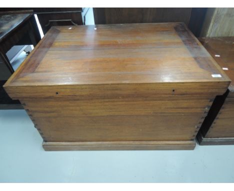 A vintage craftsman made bedding box