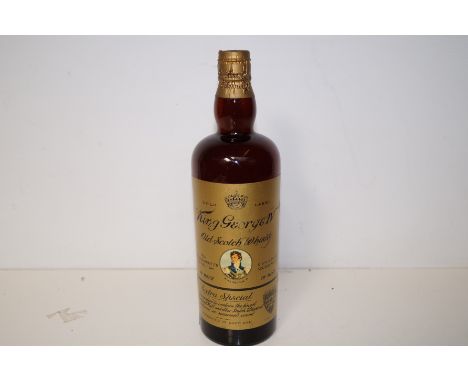 King George IV Old Scotch Whisky. Thr distillers agency ltd Edinburgh