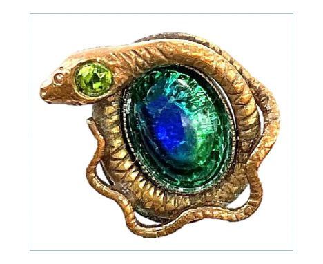 1 Medium size 19th century peacock eye glass centered button. This button is quite a find. Peacock eye buttons are quite soug