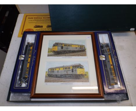 Langdale Services gift set, containing two boxed Lima locomotives "The Blackcountryman" 31106 and "John H. Carless VC" 31107,