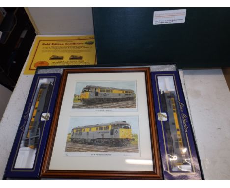 Langdale Services gift set, containing two boxed Lima locomotives "The Blackcountryman" 31106 and "John H. Carless VC" 31107,