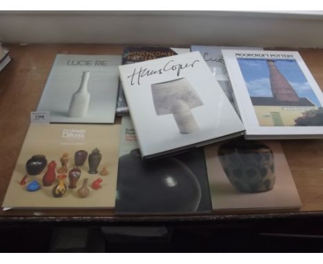 BIRKS (TONY). "Lucie Rie." 1st, dj 1987 fine. plus 8 others on British Potters & Potteries.