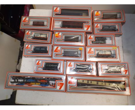 Lima:- Fourteen wagons and two carriages, each boxed.