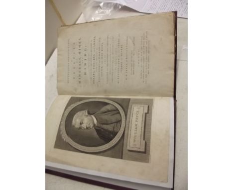 PRYCE (WILLIAM). "Mineralogia Cornubiensis A Treatise on Minerals Mines & Mining ..." engr port (stuck down) & 7 engr plts in