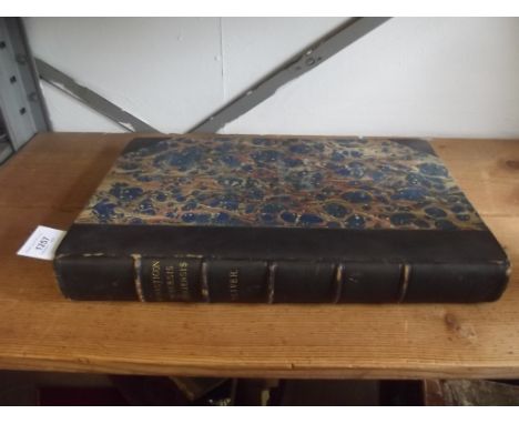 OLIVER (GEORGE). "Monasticon Dioecesis Exoniensis ..." col plts etc comp, cont 1/2 mor, large folio, 1846 good.