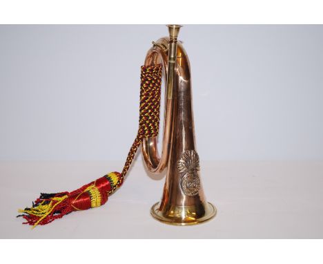 Brass army bugle