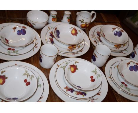 Royal Worcester dinner service