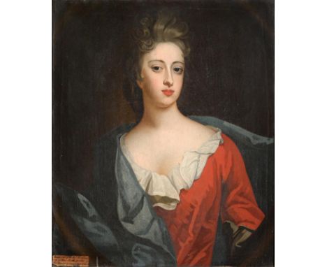 Attributed to Michael Dahl (1659-1743) Swedish  Portrait of Anne Smith  Oil on canvas, 74cm by 62cm  Anne Smith was the daugh