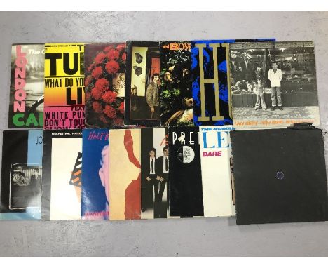 15 PUNK / NEW WAVE LPs inc. The Clash: "London Calling" (re-issue), Tubes, Stranglers (x 2), Bow Wow Wow, Wonder Stuff, Josef