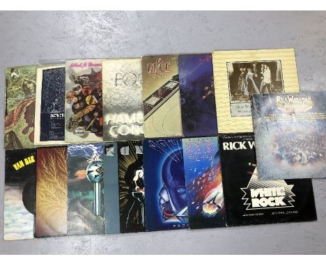 15 PROGRESSIVE ROCK LPs inc. Jade Warrior: "Last Autumn's Dream" (Vertigo label), Pink Fairies: "What A Bunch Of Sweeties" an