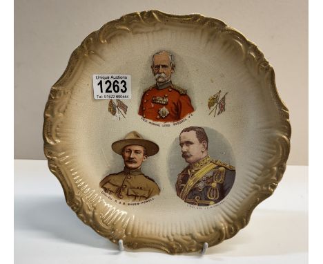 A Roberts &amp; Baden Powell French plate 