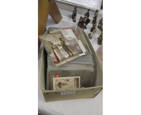 In excess of 330 military postcards, mainly WW1 era.