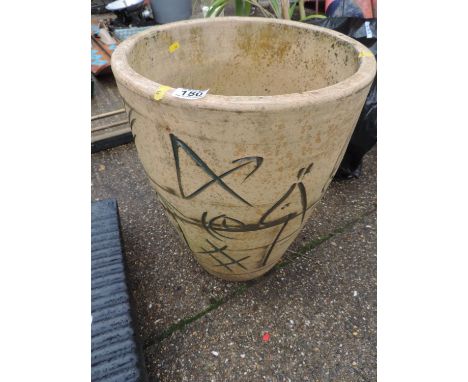 Large Oriental Style Garden Planter 