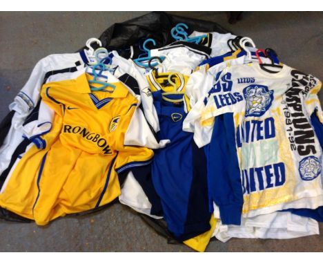 Large Quantity of Unused Leeds United Football Shirts 