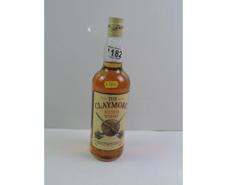 Bottle of Claymore Scotch Whisky 