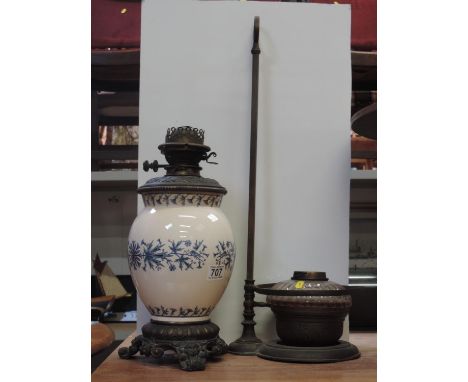 Ceramic Oil Lamp Base and Other 