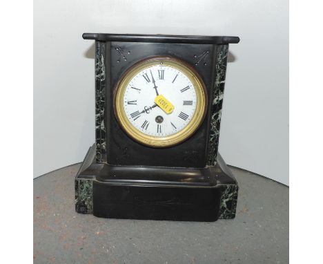 Slate Mantel Clock 