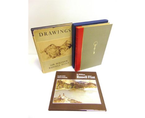 [ART]. SIR WILLIAM RUSSELL FLINT Flint, Sir William Russell, In Pursuit, An Autobiography, limited edition 797/1050, signed b
