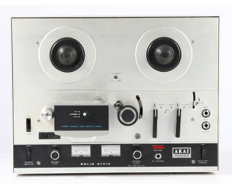 Akai 4000D Solid State Reel To Reel Tape Recorder.