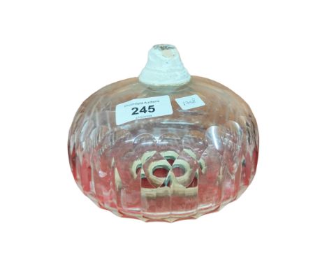 GLASS OIL LAMP BOWL 