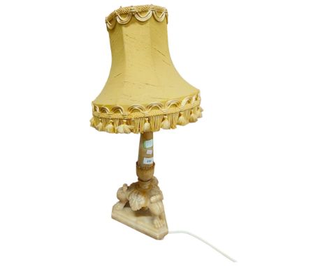 ALABASTER LAMP 