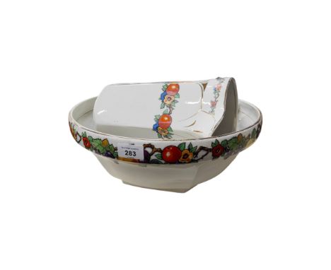 ANTIQUE JUG AND BASIN