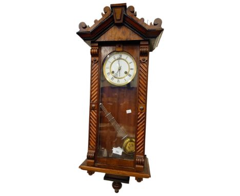 VIENNA WALL CLOCK AND PENDULUM 