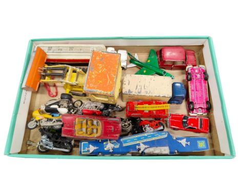 BOX OF CARS TO INCLUDE DINKY, CORGI ETC 