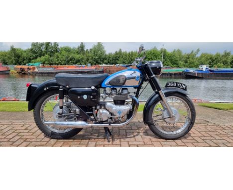 1958 AJS Model 30, 592cc. registration number 368 YUM (non transferrable). Frame number A64454. Engine number 58/30 07122.The