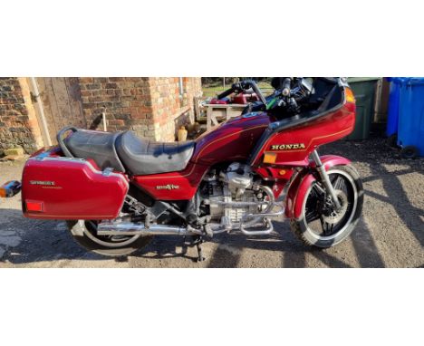 1983 Honda Silver Wing, 499cc. Registration number APV 630Y. Frame number PC024000602. Engine number CX500E 2033562. In 1981 