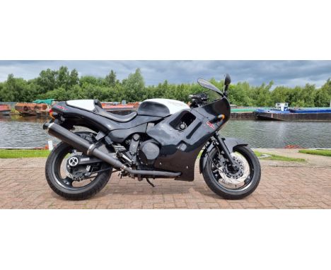 1995 Triumph Daytona 885, 885cc. Registration number M903 ACC. Frame number SMTTC357DMS018531. Engine number 018739. The 900 