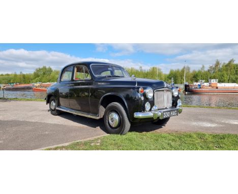 1963 Rover P4 95, 2625cc. Registration number 330 HAC. Chassis number 76002291A. Engine number 76002434A. Final flowering of 