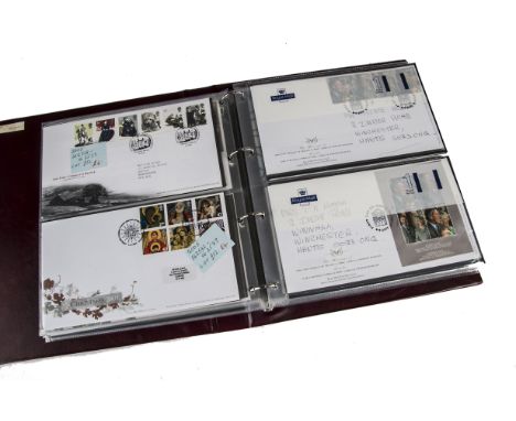 A collection of First Day Covers, eight folders with examples from the 1960s up to 2008, approx 430 in total (8) 
