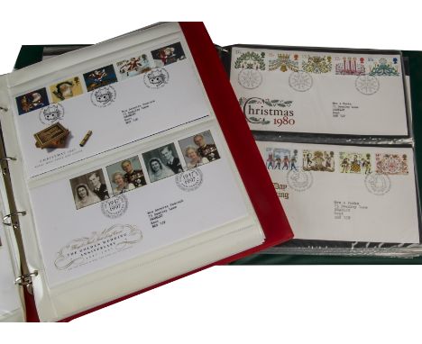 A collection of First Day Covers and other related items, the FDCs dating from the 1960s onwards, along with several presenta