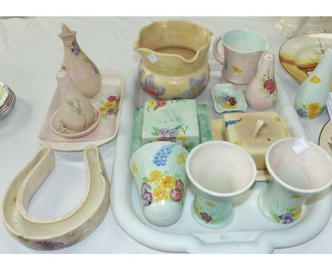 A selection of Radford pottery