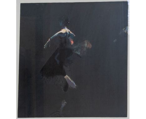 Robert Heindel (1938-2005) - a large framed lithograph of a ballet dancer, signed and limited edition