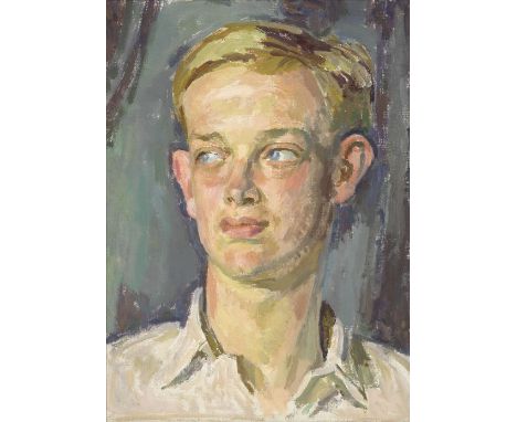 Henry Lamb (British, 1883-1960)Portrait of the Artist's Son, Valentine oil on canvas40.5 x 30.5cm (15 15/16 x 12in).This lot 