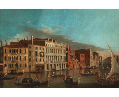 Apollonio Facchinetti, genannt „Domenichini“, tätig 1740 Venedig – um 1770BLICK AUF VENEDIG MIT DEM CANAL GRANDE UND DEM PALA