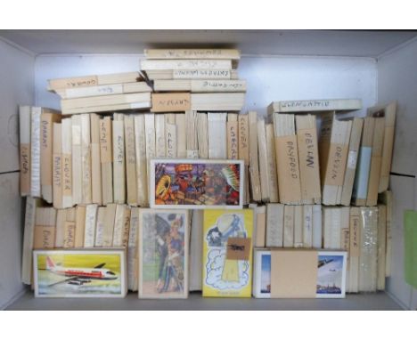 Trade cards, a collection of 70+ sets all from issuers with initials A-G including Barratt's, Beaulah's, Beano, Browne's Tea,