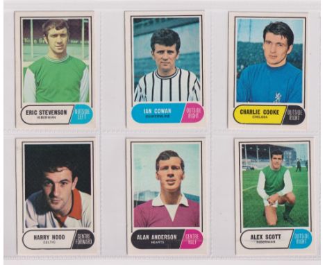 Trade cards, A&amp;BC Gum, Footballers (Football Facts, Scottish, 42-75) (34/35, missing checkllist) (some with light gum mar