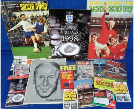 Trade cards &amp; stickers, Football, two complete FKS sticker albums, Wonderful World of Soccer Stars 1968/9 &amp; World Cup