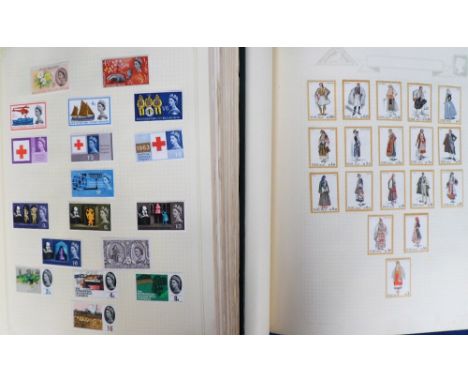Stamps, collection of GB and World stamps, mint and used, including New Zealand, Hong Kong, Gambia and Canada housed in 2 vin