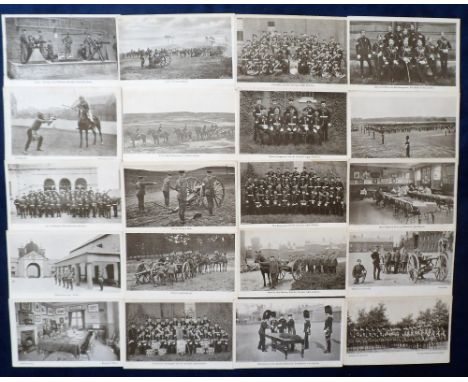 Postcards, Paul Brinklow, Gale &amp; Polden Collection, a good collection of approx. 80 cards in the Wellington Black &amp; W