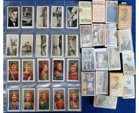 Cigarette cards, a collection of 19 wrapped or sleeved sets, Anstie Aesop's Fables, Ardath Our Empire, Carreras Fortune Telli