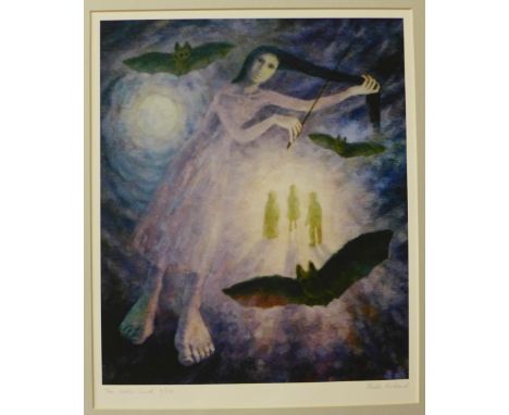 A signed Sheila Holland limited edition print, The Wasteland, no. 5/150, unframed 
