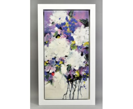 DANIELLE O'CONNOR AKIYAMA (CANADA 1957) 'POSTERITY I', a limited edition artist proof print on canvas, 13/20, depicting bloss