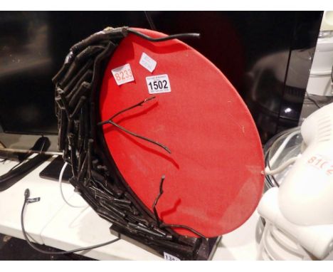 Unusual gothic inspired blood moon lamp. All electrical items in this lot have been PAT tested for safety and have passed. Th