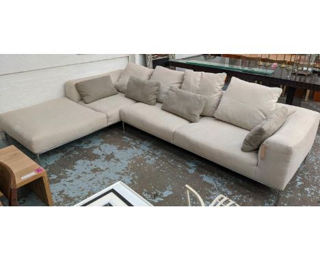 B&amp;B ITALIA CORNER SOFA, 67cm H x 230cm D x 325cm W. 