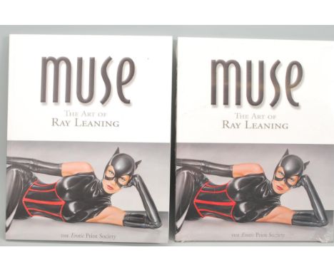 Erotic Art books ' Muse The Art of Ray Leaning '. Two first edition paperback copies of Muse The Art Of Ray Learning, The Ero