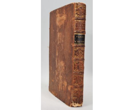 An 18th Century military related antique book 'Essai sur L'Art De La Guerre'&nbsp;by M. le Comte Turpin de Crisse, second vol
